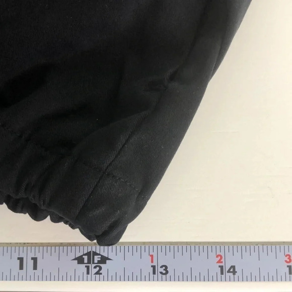 bscly. Black Organic Cotton Shorts - Picture 12 of 14